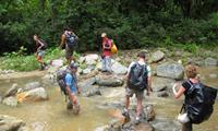 River Crossing on Colombia's Lost City Trek - Peter Heck